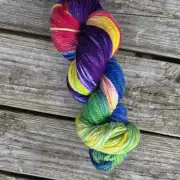 Hand-Dyed Yarn: 100% Merino, aran - 1 2 image 1