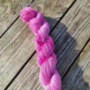 Hand-Dyed Yarn: 75% Alpaca, 25% silk, fingering weight image 2