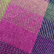 Two Sisters Tweed Fabric - Aurora Check #2 image 5