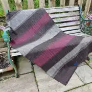Gotland x hebridean tweed throw image 2