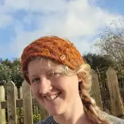 Hand Knitted gotland headband image 2