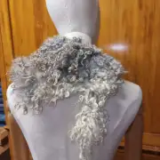 Felted wool collar - gotland image 4