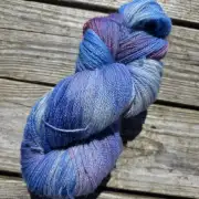 Hand-Dyed Yarn: Bluefaced Leicester, lace - 3 image 2