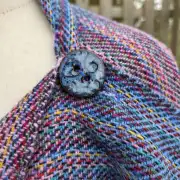 Two Sisters Tweed Shawl image 2