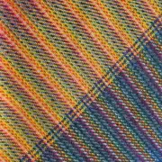 Two Sisters Tweed Throw Lambswool - rainbow! image 4