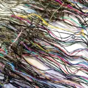 Textile Wall Art - 'tying-in' image 3