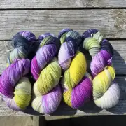 Hand-Dyed Yarn: 100% Merino, 4 ply x4 image 1