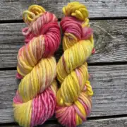 Hand-Dyed Yarn: 100% Merino, chunky - 2 4 image 1