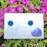 Two Sisters Tweed stud earrings image 1