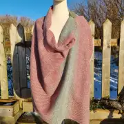 Two Sisters Tweed Shawl Lambswool image 1