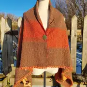 Two Sisters Tweed Shawl Lambswool image 5