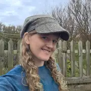 Two Sisters Tweed cap hat 57cm image 6