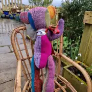 Tweed Teddy Bear made to order image 14