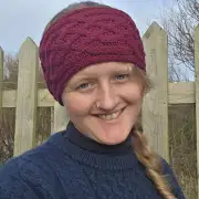 Hand Knitted cashmere & lambswool  headband/cowl image 2