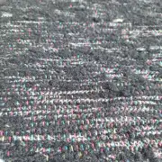 Handwoven pure wool rug image 6