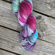 Hand-Dyed Yarn: 100% Merino, aran image 1