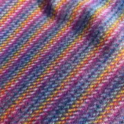 Two Sisters Tweed Throw Lambswool - rainbow! image 10