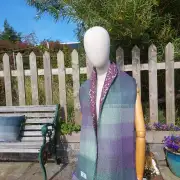 Three Sisters Tweed Scarf image 1