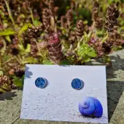 Two Sisters Tweeds stud earrings image 1