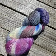 Hand-Dyed Yarn: Bluefaced Leicester, lace - 2 image 1