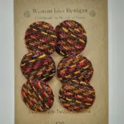 Two Sisters Tweed buttons image 1