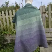 Three Sisters Tweed Shawl - 1 3 image 4