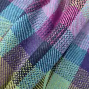 Two Sisters Tweed Fabric - Aurora Check #3 image 8