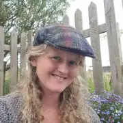 Harris Tweed cap hat 57cm image 1