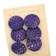 Harris tweed buttons image 1