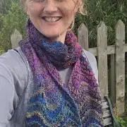 Hand Knitted scarf image 2