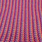 Three Sisters Tweed Fabric - Rainbow - pink image 1