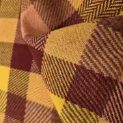 Two Sisters Tweed Fabric - autumn check image 7