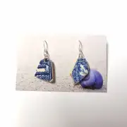 Sea pottery earrings image 1