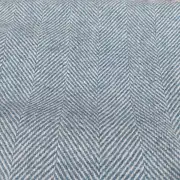 Three Sisters Tweed Fabric - Dusky Blue image 2