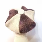 Harris Tweed cap hat 59cm image 4