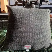 Harris tweed cushion cover image 1