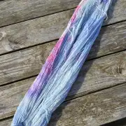 Hand-Dyed Yarn: 75% Merino, 25% silk, 4ply image 3