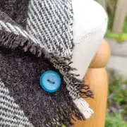 Gotland x hebridean tweed neckwarmer image 2