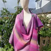 Three Sisters Tweed Shawl Lambswool - Aurora - 2 image 1