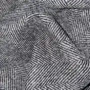 Two Sisters Tweed Fabric - Hebridean Rocks mid grey image 4