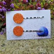 Harris Tweed Hair Slides image 1