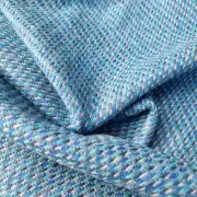 Two Sisters Tweed Fabric - sea image 4
