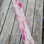 Hand-Dyed Yarn: 75% Merino, 25% Mulberry Silk, DK image 4