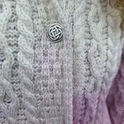 Hand dyed merino wool cardigan image 6