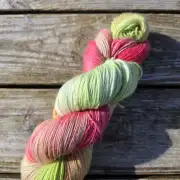 Hand-Dyed Yarn: Bluefaced Leicester,  4 ply image 1