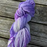 Hand-Dyed Yarn: Bluefaced Leicester, Aran image 2