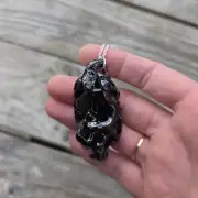 Ceramic Necklace seaweed tangle image 3