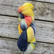 Hand-Dyed Yarn: 100% Merino, 4 ply - 8 2 image 2