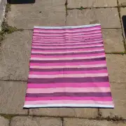 Handwoven pure cotton rug image 2
