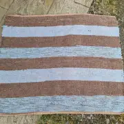 Handwoven pure wool rug image 3